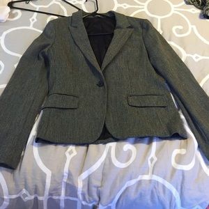 Professional suit jacket.