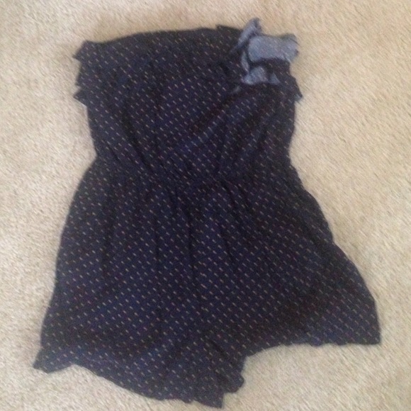 Blue and Gold Romper!!