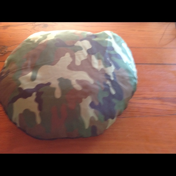 Seat cushion. Camouflage