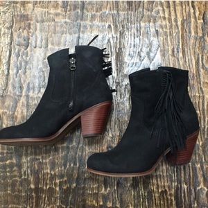 Sam Edelman fringe boots