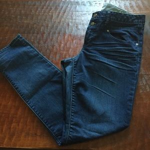 Gap high rise skinny jeans