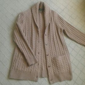 Lauren Ralph Lauren cable knit cardigan