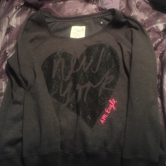 Off the shoulder sweatshirt, worn only once!