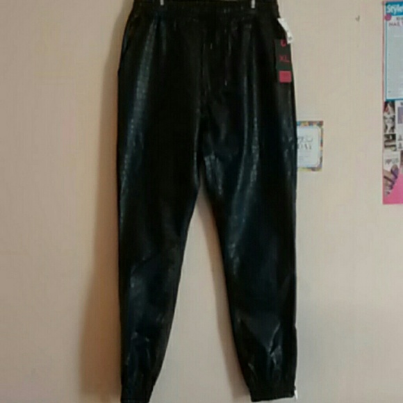 Today only! Black  Leather Pants