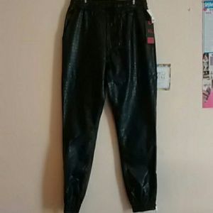 Today only! Black  Leather Pants