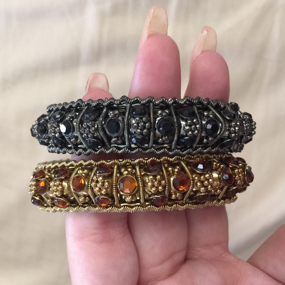 Rhinestone Bangles - Picture 2 of 3