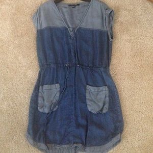 Multicolored Demin dress