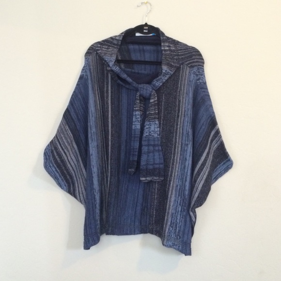 Anthropologie Sweaters - Anthropologie Indigo striations sweater skirt