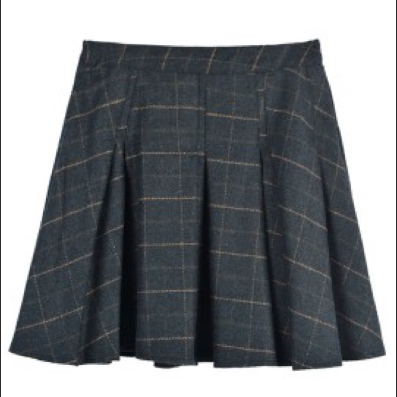 Plaid skirt