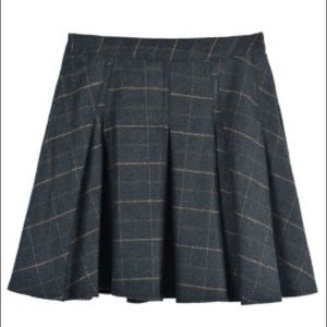 Plaid skirt