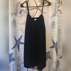 Black Pleated Dress