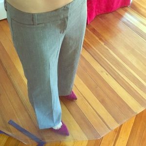 Wool petite trouser pants - banana republic