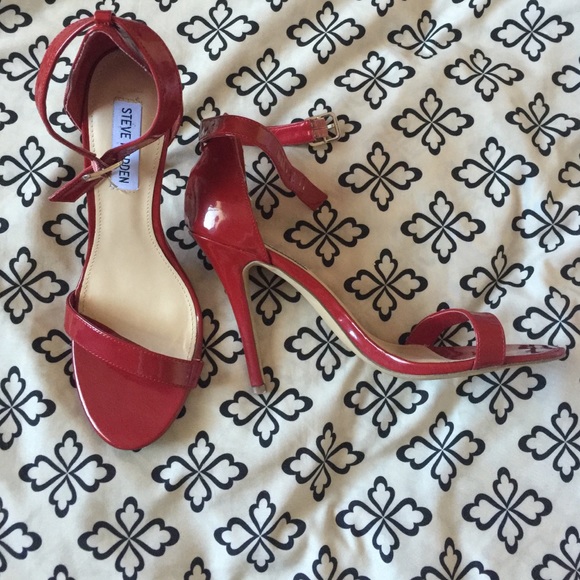 Steve Madden Shoes - Steve Madden Red Dress Heals