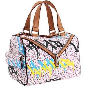 L.A.M.B. Worthington Dtsy (Ditsy Graffiti) handbag