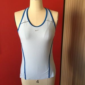 💕SOLD💕Nike Fit Dry Tank. Blue. Medium.