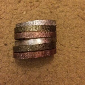 Metallic strip Bracelet