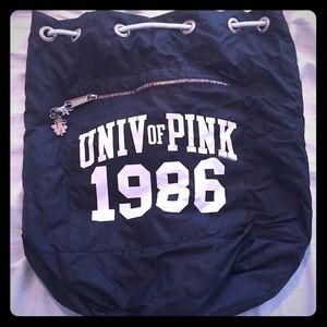 Pink Victoria's Secret bag