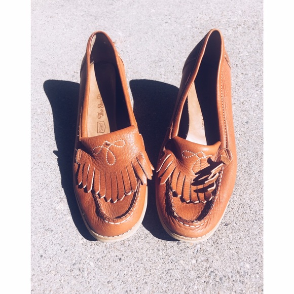 Vintage Shoes - 1970s Vintage Leather Loafers