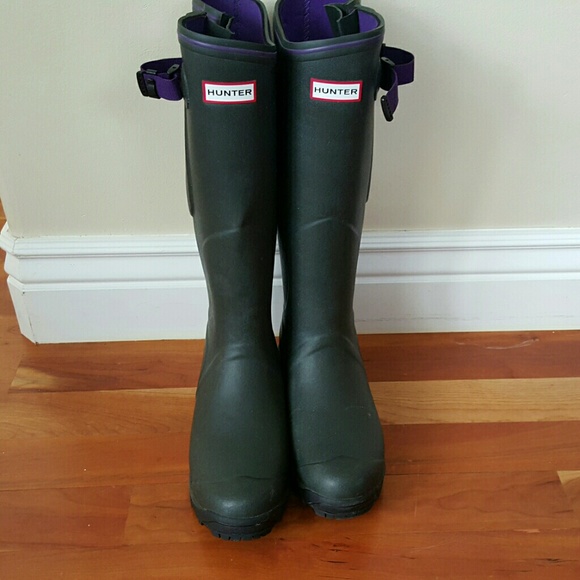 Hunter Original Back Adjustable Wellington Boots