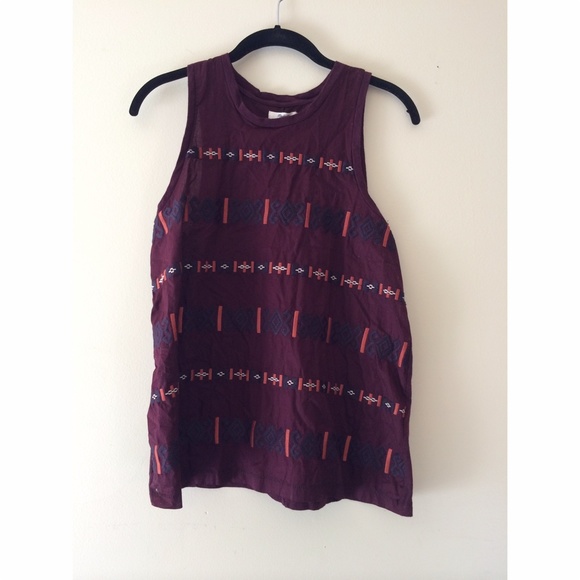 Embroidered Tank Top