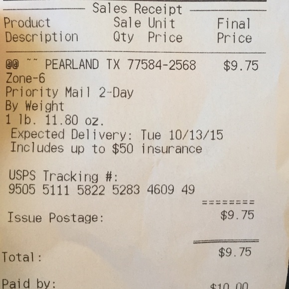 Tracking - Picture 1 of 1