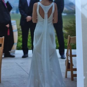 Wedding dress altered length only for 5'5 height