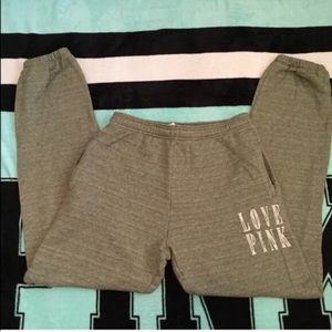 Victoria secret campus pants (PINK)