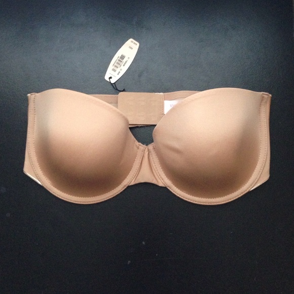 Victoria's Secret nude strapless bra