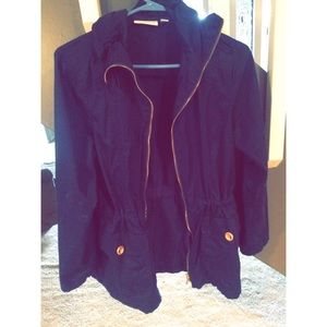 Navy anorak/military jacket