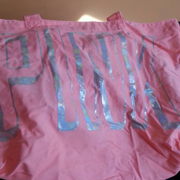 Victorias secret pink tote bag.. great beach bag