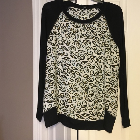 Aqua long sleeve top