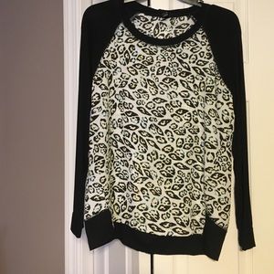 Aqua long sleeve top