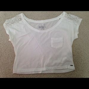 Crop top from Garage.
