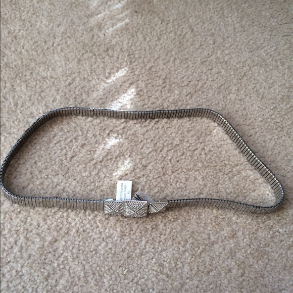 silver rhinestone belt - Picture 2 of 2