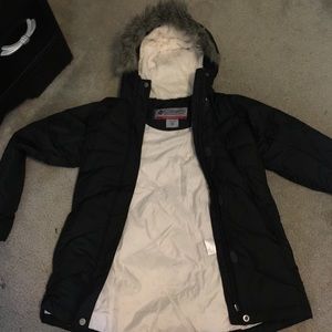 Child 10-12 Black Columbia Jacket