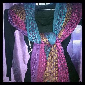 NWOT ~ Multi~Colored Scarf