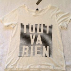 J Crew Tee NWT - Reserved for iyogiku