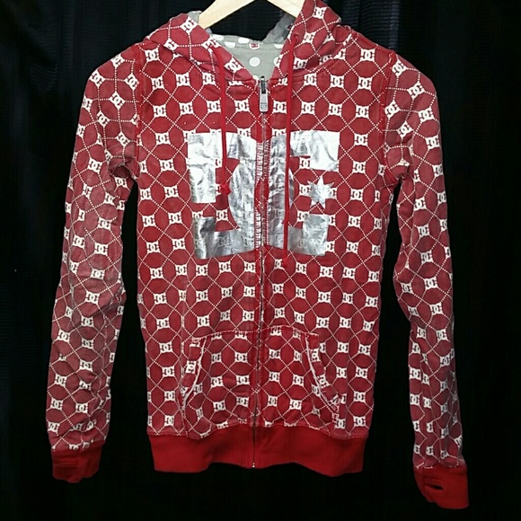 DC reversible, full zip, medium hooded sweatshirt - Picture 1 of 4