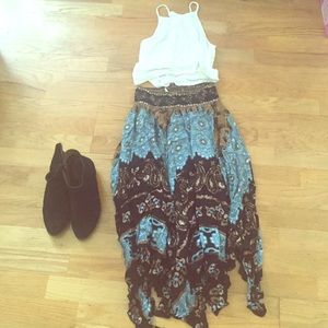 Free people XS flow skirt