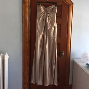 Laundry by Shelli Segal champagne dress!