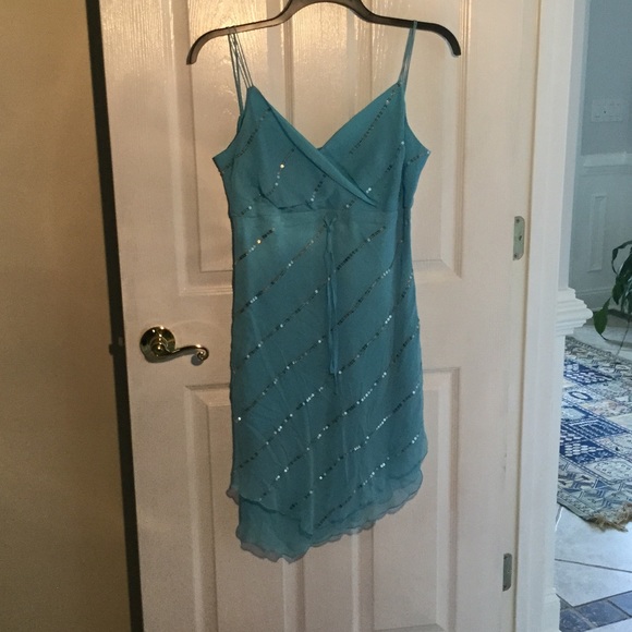 The perfect blue party dress