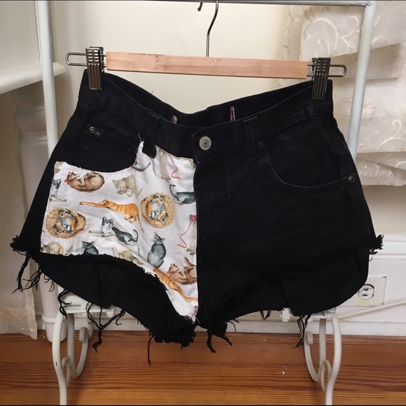 cat shorts!