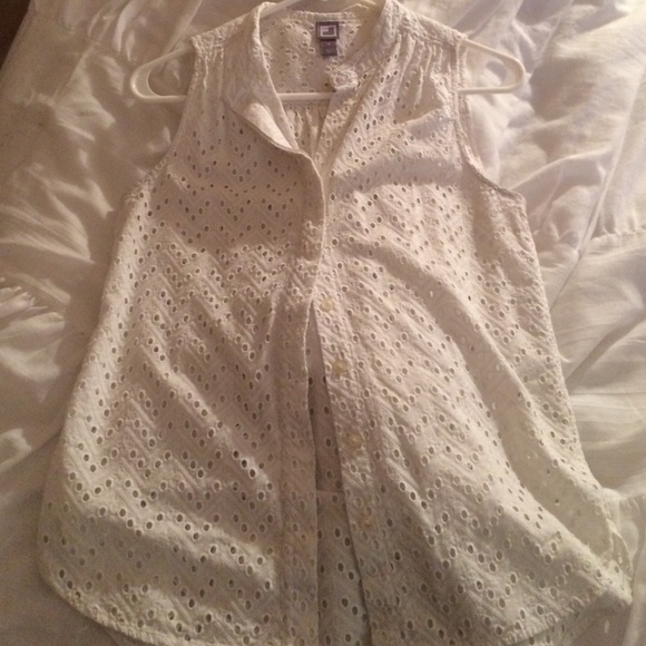 Button down tank top!