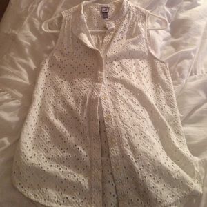 Button down tank top!