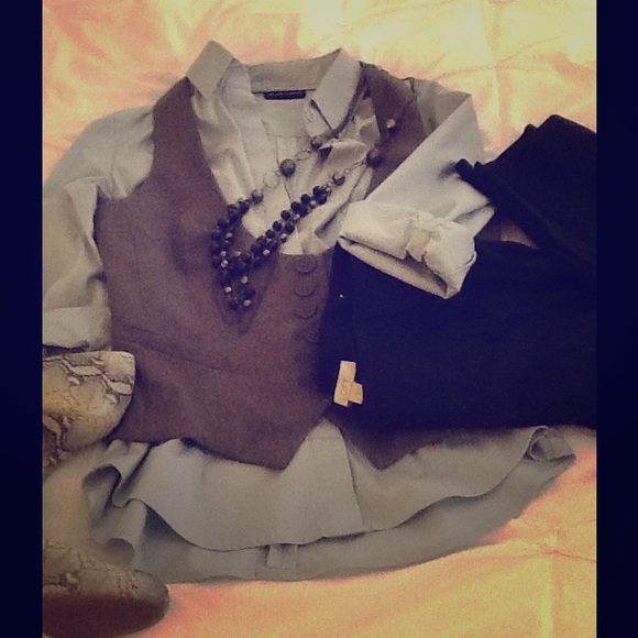 Gray NY & Company Vest