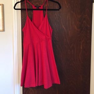 NWOT forever 21 red swing dress
