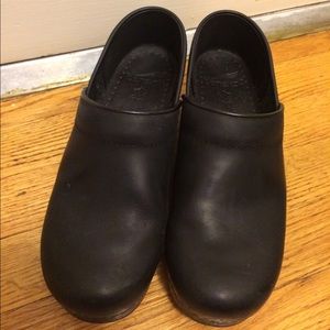 Dansko Black Leather Shoes