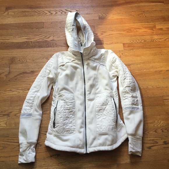 Lululemon zip up fleece with detachable hoodie