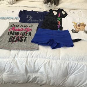 Crossfit work out tanks & shirts