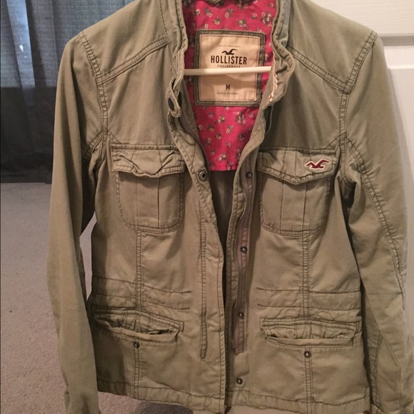Hollister Medium Olive Jacket